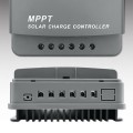 Qoltec Solarny regulator ładowania MPPT z czujnikiem temperatury 40A |  12V/24V | LCD | 2xUSB | Bluetooth | APP | GEL | LiFePO4