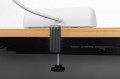 Digitus Listwa zasilająca biurkowa, 3 gniazda Schuko, 2x USB-A (2x 12W), 1x USB-C (30W) z zaciskiem na blat, kabel 1,5m, biała