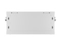Lanberg Szafa instalacyjna rack wisząca 19 cali 4U 600x450 drzwi perforowane (flat pack) szara