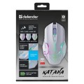 Defender Mysz gamingowa bezprzewodowa KATANA RF 3200DPI 7P Biała