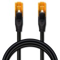 Qoltec Kabel patchcord UTP | kat.6 | 2 x RJ-45 | High speed 1Gb/s |     Pozłacane styki | 30m | Czarny