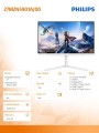 Philips Monitor 27M2N5901A 27 cali IPS 4K 160Hz HDMIx2 DP Pivot Głośniki
