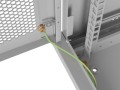 Lanberg Szafa instalacyjna rack wisząca 19 cali 6U 600x450 drzwi perforowane (flat pack) szara