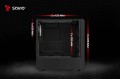 Savio Obudowa komputerowa NOCTIS GLASS RGB X1