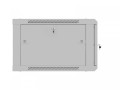 Lanberg Szafa instalacyjna rack wisząca 19 cali 6U 600x600 szara drzwi perforowane (flat pack)
