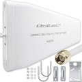 Qoltec Antena 4G 5G LTE | 9dBi | kierunkowa | zewnętrzna | N female |   wodoodporna | 3m