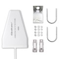 Qoltec Antena 4G 5G LTE | 9dBi | kierunkowa | zewnętrzna | N female |   wodoodporna | 3m
