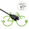Qoltec Ładowarka do roweru elektrycznego 36V | 42V | 2A | wtyczka Bosch 3Pin + kabel zasilający