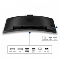 Philips Monitor 34 cale 34B2U3600CH Curved VA HDMIx2 DP HAS USB-C RJ45 KVM