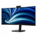 Philips Monitor 34 cale 34B2U3600CH Curved VA HDMIx2 DP HAS USB-C RJ45 KVM