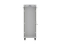 Lanberg Szafa instalacyjna rack stojąca 19" 32U 600x600 szara drzwi     perforowane LCD ( Flat pack)