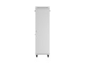 Lanberg Szafa instalacyjna rack stojąca 19" 42U 600x600 szara drzwi     przeszklone  LCD (Flat pack)