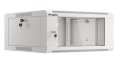 Lanberg Szafa instalacyjna RACK wisząca 19 cali 4U 600 szara WFFA-5604-10S