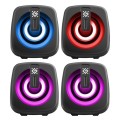Defender Głośniki komputerowe J1 2.0 6W LED USB czarne