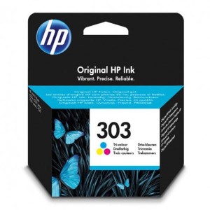 HP oryginalny ink / tusz T6N01AE, HP 303, color, 165s