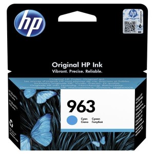 HP oryginalny ink / tusz 3JA23AE, HP 963, cyan, 700s, 10.77ml