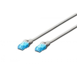 Digitus Patch cord U/UTP kat.5e PVC 7m Szary