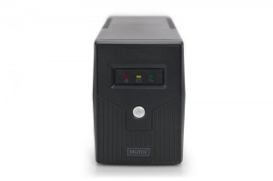 Digitus UPS Line-Ineractive LED BASIC, 600VA/360W, 1x12V/7Ah, AVR, 2x Schuko CEE 7/3