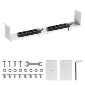 Maclean Kompaktowy organizer na kable MC-107 W