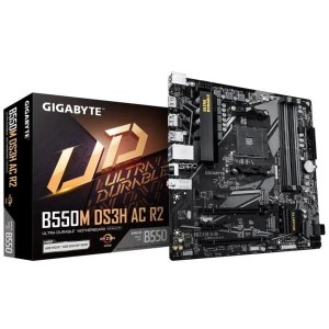 Gigabyte Płyta główna B550M DS3H AC R2 AM4 4DDR4 HDMI/DVI mATX
