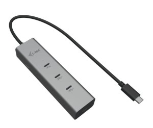 i-tec HUB USB-C Charging Metal 5 port with USB-C video 8K + Power Delivery 85W