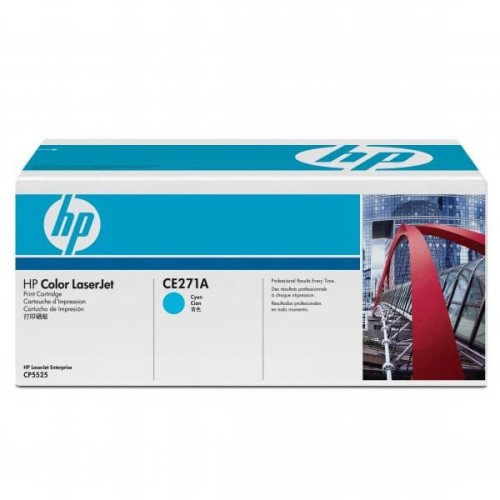HP oryginalny toner CE271A, HP 650A, cyan, 15000s