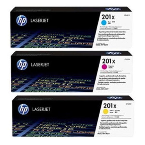 HP oryginalny toner CF253XM, HP 201X, CMY, 6900 (3x2300)s, 3szt