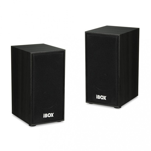 iBOX Zestaw głośników IGLSP1B (2.0; ciemne drewno)