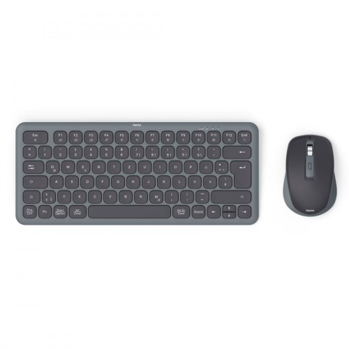 Hama Zestaw klawiatura i mysz WKM-500 Czarno-szara