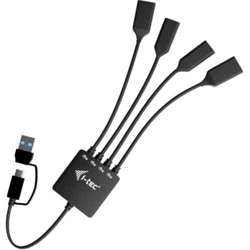 i-tec HUB USB-C/USB-A Cable 4 port (2x USB-C 2x USB-A)