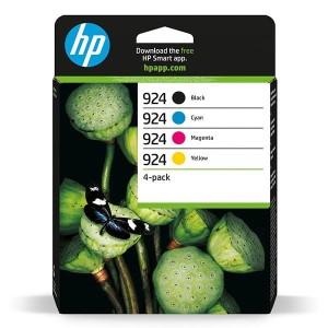 HP oryginalny ink / tusz 6C3Z1NE, HP 924, CMYK, blistr, 500/3*400s