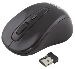 Esperanza MYSZ BEZPRZEWODOWA OPTYCZNA XM104K MAVERICK 1200DPI / 2,4GHz /   3D / CZARNA