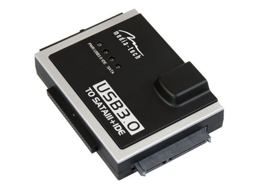 Media-Tech SATA/IDE TO USB CONNECTION KIT PRZEJSCIOWKA KAZDEGO TWARDEGO     DYSKU I NAPEDU SATA/IDE NA USB 3.0
