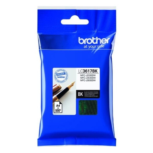 Brother oryginalny ink / tusz LC-3617BK, black, 550s, 12,5ml