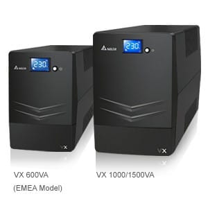 DELTA ELECTRONICS VX1500 1500VA/900W Line Interactive  USB UPA152V210035