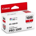 Canon oryginalny ink / tusz PFI-1000 R, 0554C001, red, 5355s, 80ml
