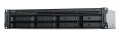 Synology Serwer NAS RS1221RP+ 8x0HDD 2,2Ghz 4x1GbE 2xUSB3.0 1xeSATA 2xPSU