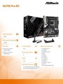 ASRock Płyta główna X670E PRO RS AM5 4DDR5 HDMI/DP M.2  EATX