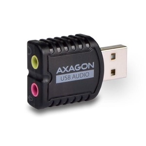 AXAGON Zewnętrzna karta dźwiękowa MINI ADA-10 , USB 2.0, 48kHz/16-bit stereo, USB-A