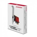 AXAGON PCEE-G25 Karta sieciowa PCIe 1 x 2.5 Gigabit Ethernet port  RJ-45 Realtek, PXE, SP &amp; LP