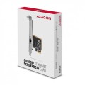 AXAGON PCEE-GRF Karta sieciowa PCIe 1x Gigabit Ethernet port RJ-45 Realtek SP &amp; LP