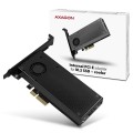 AXAGON PCEM2-DC Adapter wewnętrzny PCIe x4, 1x M.2 NVMe M-key + 1x SATA B-key slot, chłodnica, SP &amp; LP + radiator