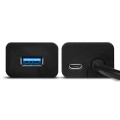 AXAGON HUE-S2BP Hub 4-portowy USB 3.2 Gen 1 charging hub 1.2m   kabel, AC adapter