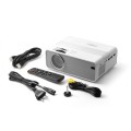 Technaxx Deutschland GmbH &amp; Co. KG Mini projektor rzutnik HD LED 3W biało-szary