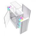 Gembird Obudowa Midi Tower Fornax 4000 ARGB biała