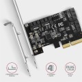 AXAGON PCES-SA4X4 Kontroler PCIe 4x wewnętrzny port SATA 6G, ASM1164, SP &amp; LP