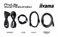 IIYAMA Monitor 27 cali XU2792UHSU-B6 4K,IPS,DP,HDMI,USB-C Power delivery,  350 cd, DPS