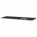 Apple Klawiatura Magic Keyboard z Touch ID i polem numerycznym dla modeli Maca z czipem Apple - angielski (międzynarodowy) - czarne klawisze