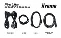 IIYAMA Monitor 27 cali G-Master GB2745QSU-B1 IPS,QHD,100Hz,1ms,2xUSB,2x2W,FreeSync,  HAS(150mm)