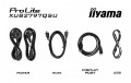 IIYAMA Monitor 27 cali XUB2797QSU-B1 IPS,HDMI,DP,100Hz,QHD,HAS(150mm),1ms,   2xUSB(3.2),2x2W,ADAPTIVE SYNC,FlickerFree